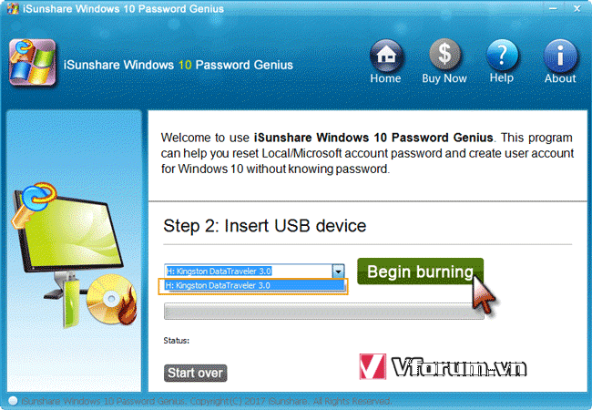 windows password genius advanced