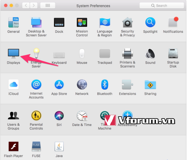 Cách tăng giảm, thay đổi kích thước cỡ chữ trên Macbook | VFO.VN