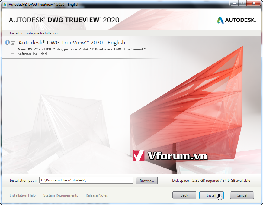 dwg trueview 2020 download