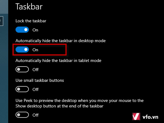 Cách ẩn Taskbar trên win 10 nhanh nhất - Ẩn đi hiện ra thanh công cụ Taskbar An-thanh-taskbar